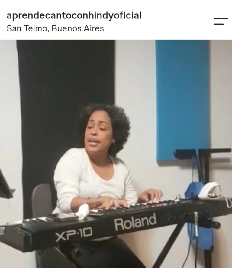 Actividad musical de Hindy en San Telmo